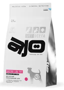 Купить ajo vet dieta gastro low fat Корм сухой для собак с пониженным содержанием жира при нарушениях пищеварения