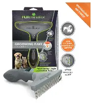 Купить СКИДКА furminator гребень rake для собак и кошек зубцы вращающиеся