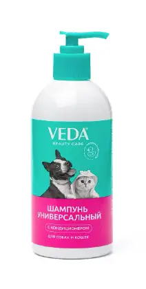 Купить Веда шампунь универсальный с кондиционером для собак и кошек
