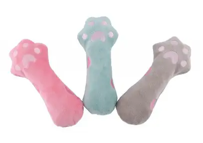 Купить wogy игрушка для кошек Лапка с кошачьей мятой, шуршащая