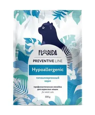 Купить florida preventive line hypoallergenic сухой корм для кошек "Гипоаллергенный"