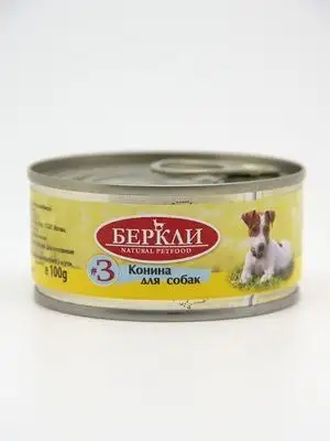 Купить berkley консервы для собак с кониной local