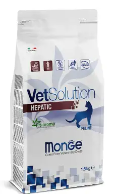 Monge VetSolution Cat Hepatic сухой корм для кошек при заболеваниях печени