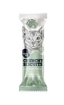 Купить kitty joy лакомство для кошек, хрустящие подушечки с начинкой со вкусом тунца