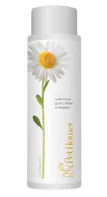 Pet Flower шампунь Универсальный для кошек и собак с ароматом ромашки