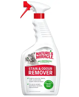 Nature's Miracle Спрей Уничтожитель пятен и запахов кошек универсальный