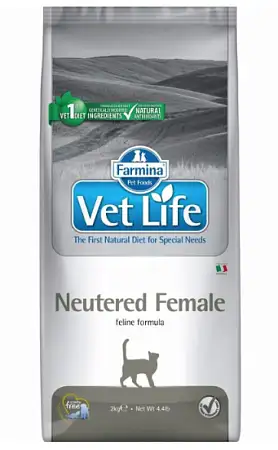 Купить farmina vet life сухой корм для взрослых стерилизованных кошек (neutered female)