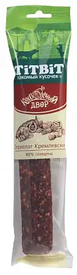 TiTBiT лакомство для собак колбаса Сервелат Кремлевский 