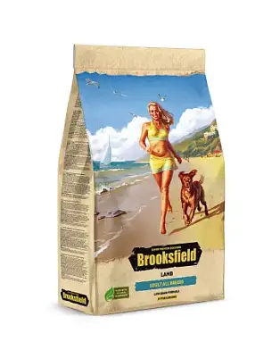 Brooksfield Low Grain Adult Dog All Breeds Lamb сухой корм для взрослых собак с ягненком и рисом