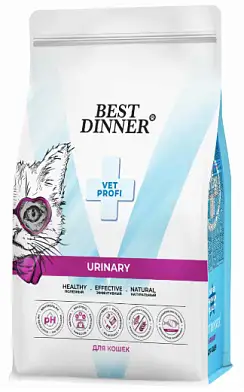 Best Dinner Vet Profi Urinary сухой корм для взрослых кошек при мочекаменной болезни