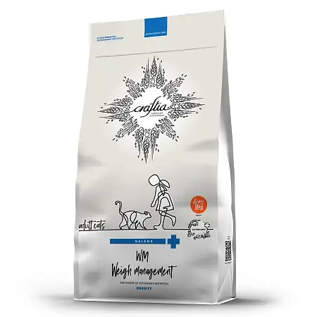 Купить craftia galena cat weight management (obesity) сухой корм для взрослых кошек при избыточном весе