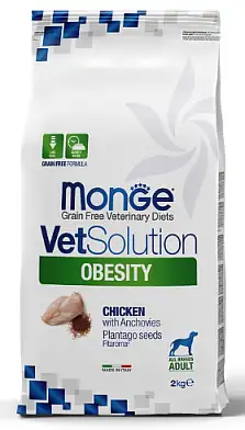 Monge VetSolution Dog Obesity сухой диетический корм для взрослых собак всех пород при избыточном весе