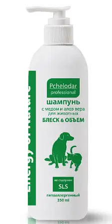 Купить pchelodar Шампунь для собак и кошек с медом и алоэ вера