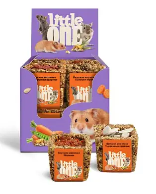 Little One Вкусная корзинка "ассорти" лакомство для грызунов 
