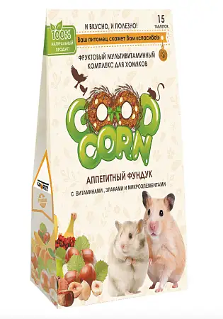 Купить good corn Мультивитаминный Комплекс для хомяков "аппетитный фундук"