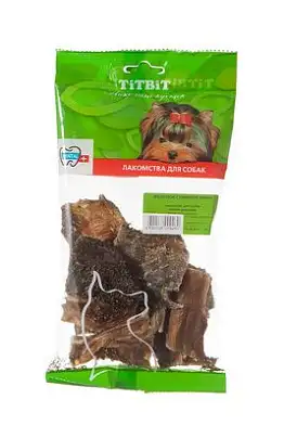 TiTBiT лакомство для собак желудок говяжий мини - мягкая упаковка