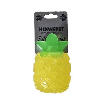 Homepet  SILVER SERIES  ананас игрушка для собак охлаждающая