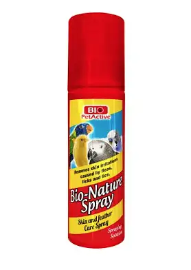 BioPetActive Bio Nature спрей для ухода за кожей и перьями клеточных птиц и голубей