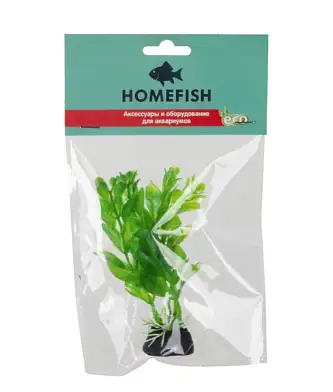 HOMEFISH Буксус вертикальный растение для аквариума пластиковое с грузом